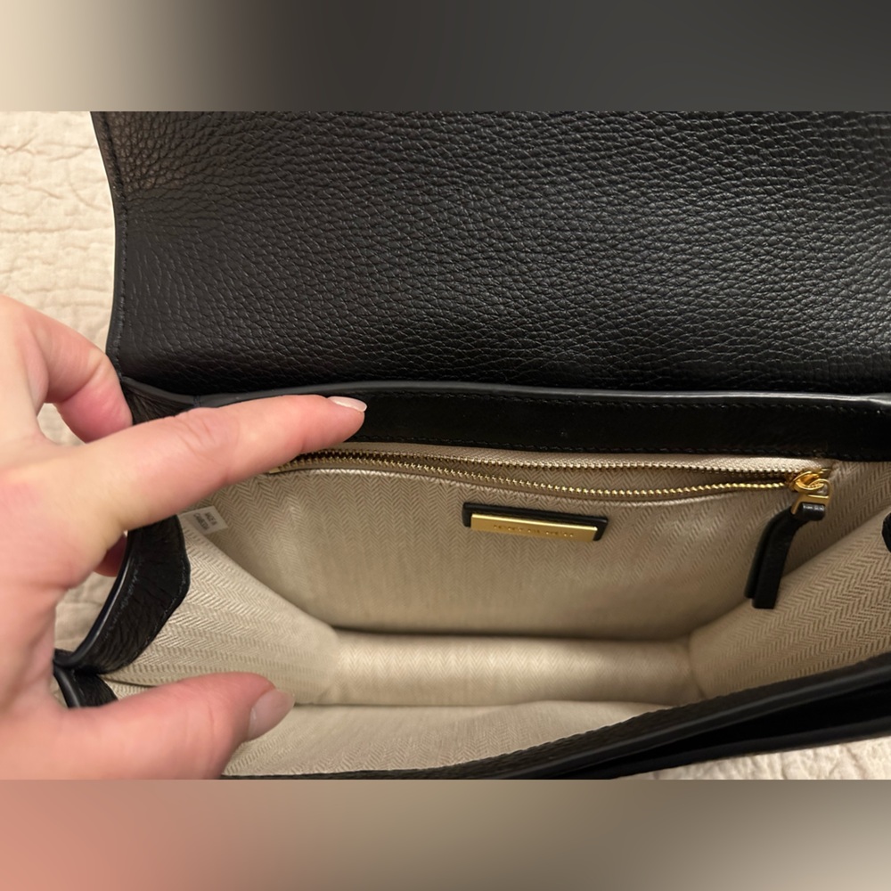 Tory Burch Black Leather Crossbody Bag - Picture 5 of 11